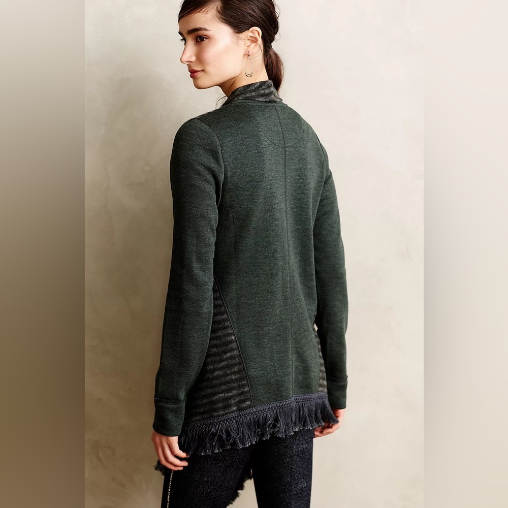 Saturday Sunday by Anthropologie Elise Blanket‎ Cardigan Women’s Size Medium - Picture 3 of 12